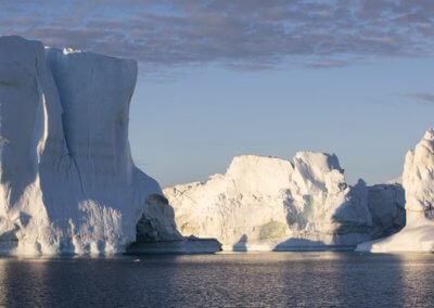 Eisberge im Fjord - Hotel Icefiord, Groenland