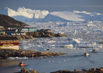 Hotel_Arctic_Groenland Blick von Hotel