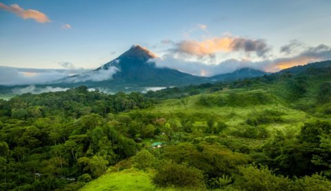 Vulkan Arenal in Costa Rica