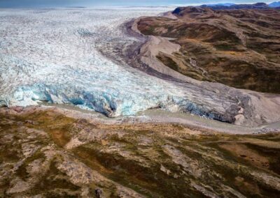 Eis im Inland von Kangerlussuaq