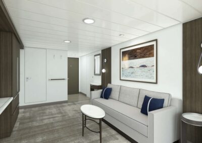 Captain's Suite auf der MS Douglas Mawson