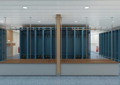 Mudroom auf der MS Douglas Mawson